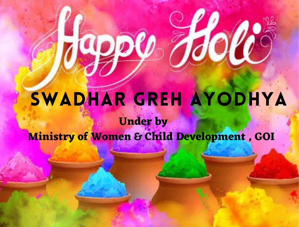 NHRDI1's tweet photo. Wish you all a very Happy Holi 🎈🎉On this colourful occasion may your life also be filled with colours of happiness and success. #HappyHoli_2022 #होली_की_शुभकामनाएँ  @ayodhya_police @Vikasayodhya1 @beingpriyanka15 @MinistryWCD @UPGovt @PMOIndia @igrangeayodhya @ShrutiGuptaCO https://t.co/3gFAR1EGsQ