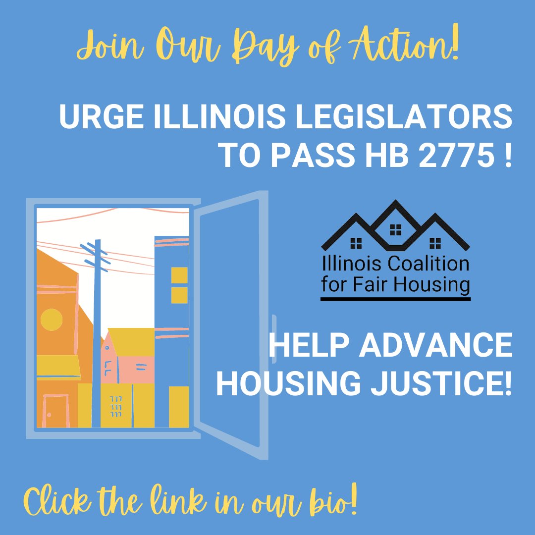 CAFHA's tweet image. Thank you to everyone who joined today's Day of Action! There's still time to support the #Illinois #SourceofIncome Campaign! A simple click will take you to our action page! Help make history by urging state legislators to #PassHB2775 bit.ly/TakeActionHB27…