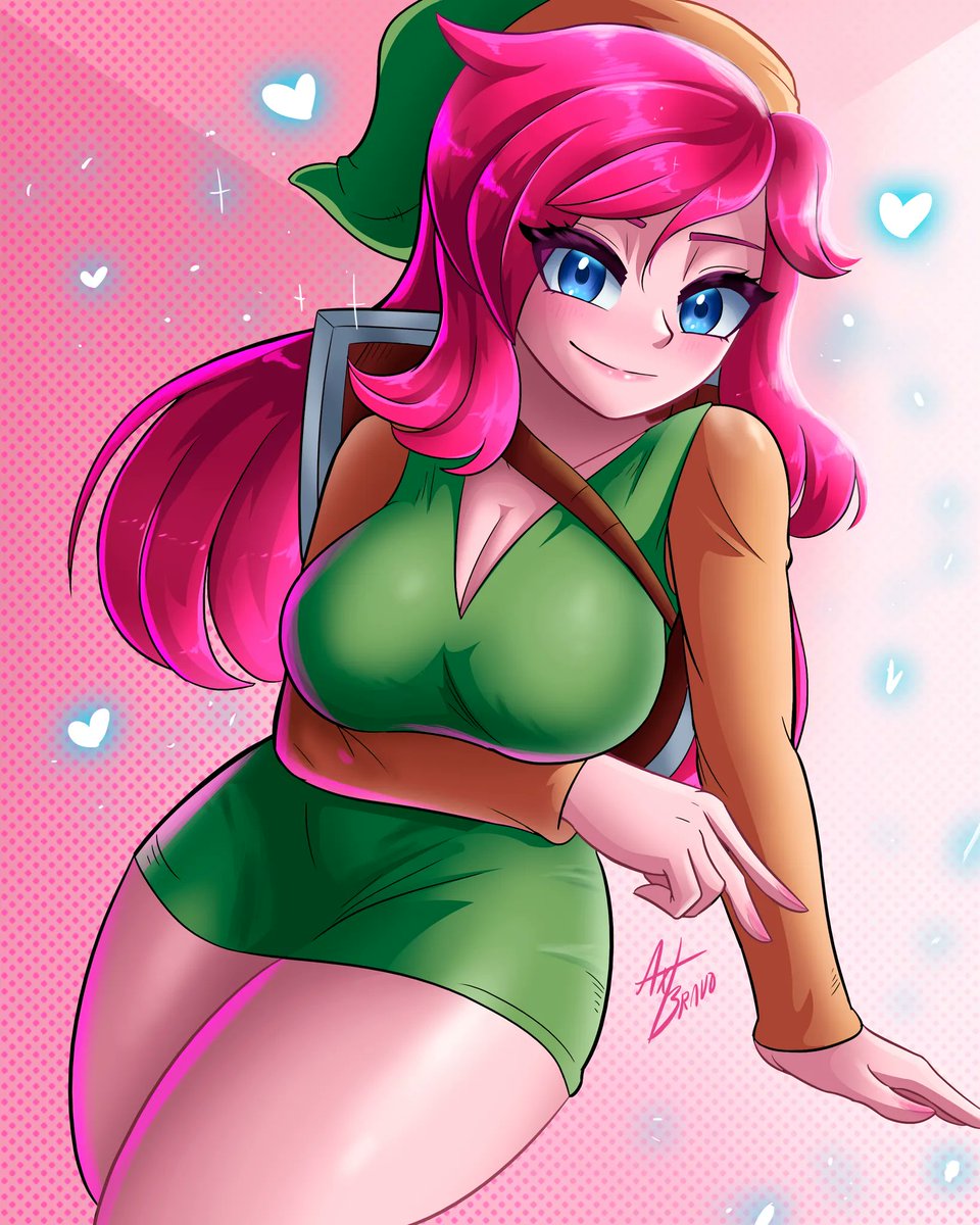 AxlHearts's tweet photo. Female Pink Hair Link ❤
Happy The Legend of Zelda anniversary ✨
#zelda36th #thelegendofzelda #zelda #ArtistOnTwitter #animegirl #Link #FemaleLink https://t.co/DG3q1R5UsP