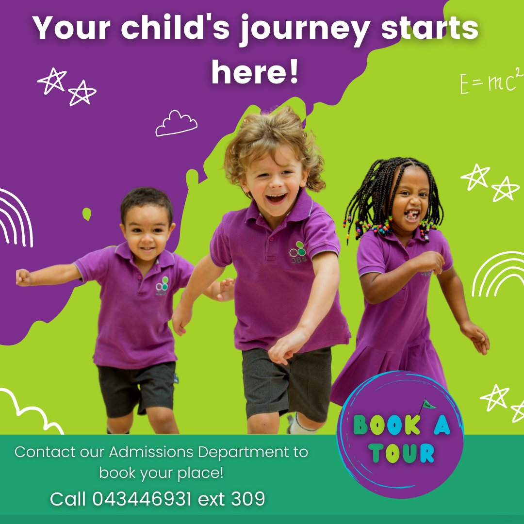 JumeiraSchool's tweet photo. Start your JBS journey with a school tour today! Contact admissions@jbschool.ae for more information today! β
#jbschool #ibschool #dubai #whichschool #proudlytaaleem https://t.co/DBItoTC0MW
