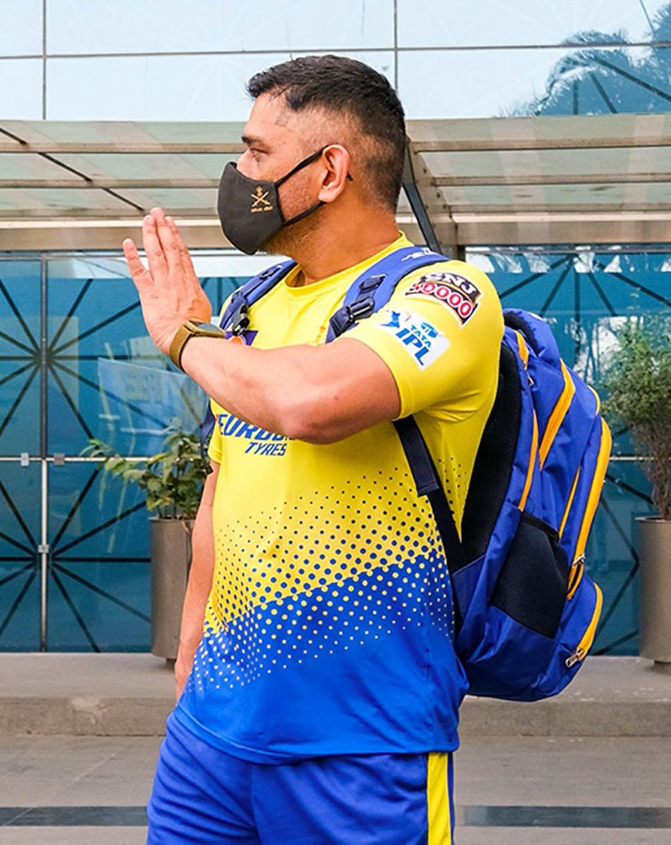 DHONIism's tweet photo. The wait is over 😍💛

@MSDhoni • #MSDhoni • @ChennaiIPL https://t.co/TqU4CAjb7i