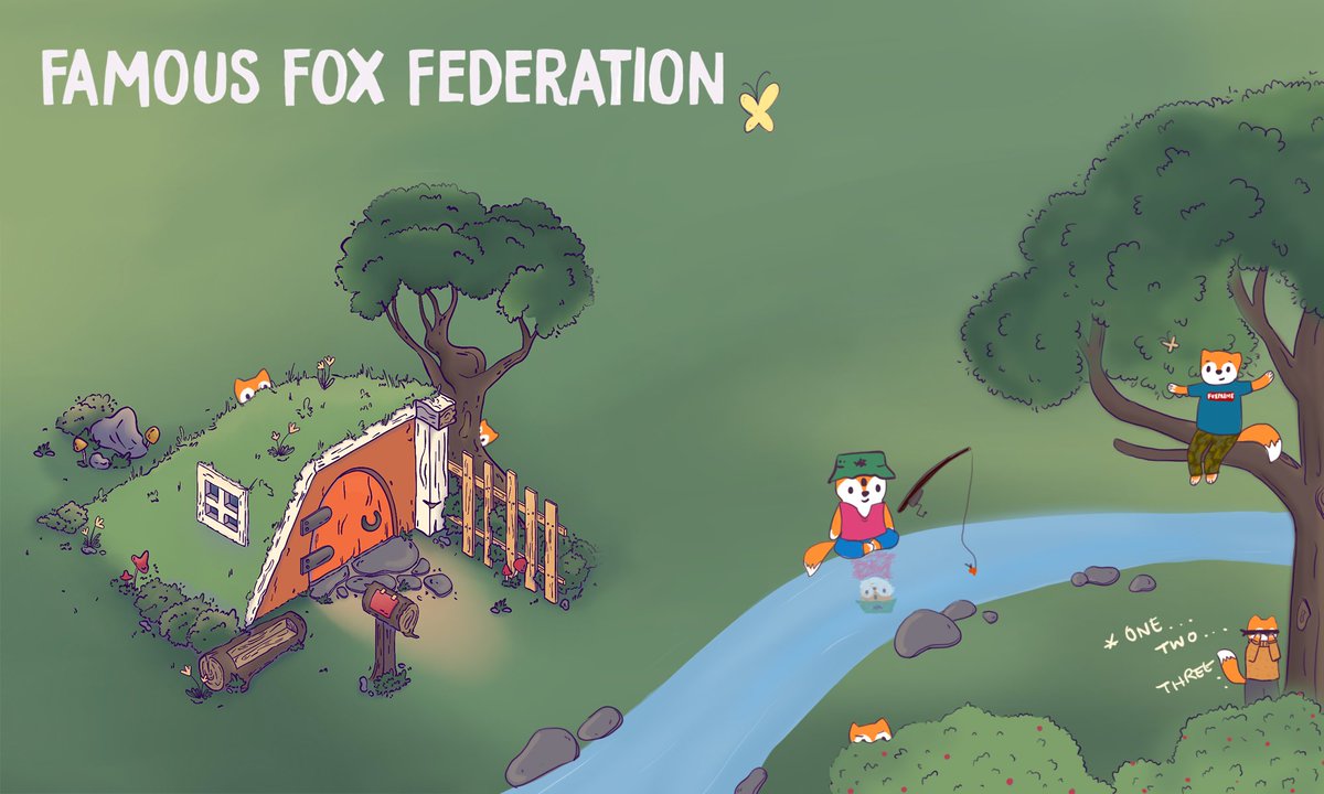 KoopaCreations's tweet image. One more @FamousFoxFed banner before bed. There is something so soothing about Foxmorton Hobbit House. #bannercontest