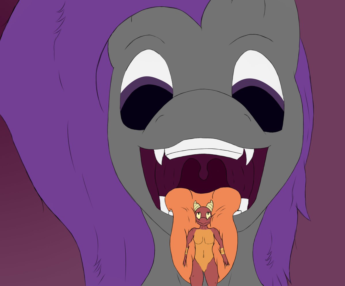 Bit of fun I had from an idea <a href="/FritzyHorizon/">Fritzy 🔞</a>  had with them and my bold. Smushin em into that big tongue!