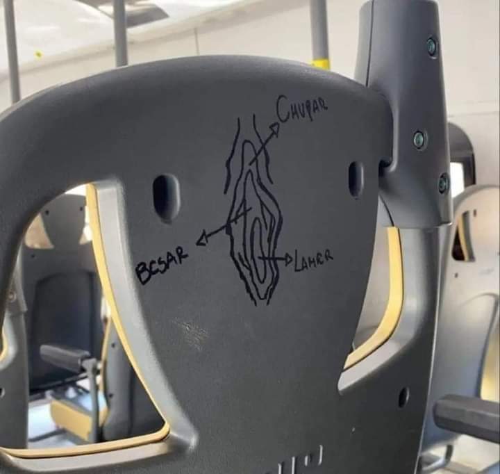 Información en el transporte público.