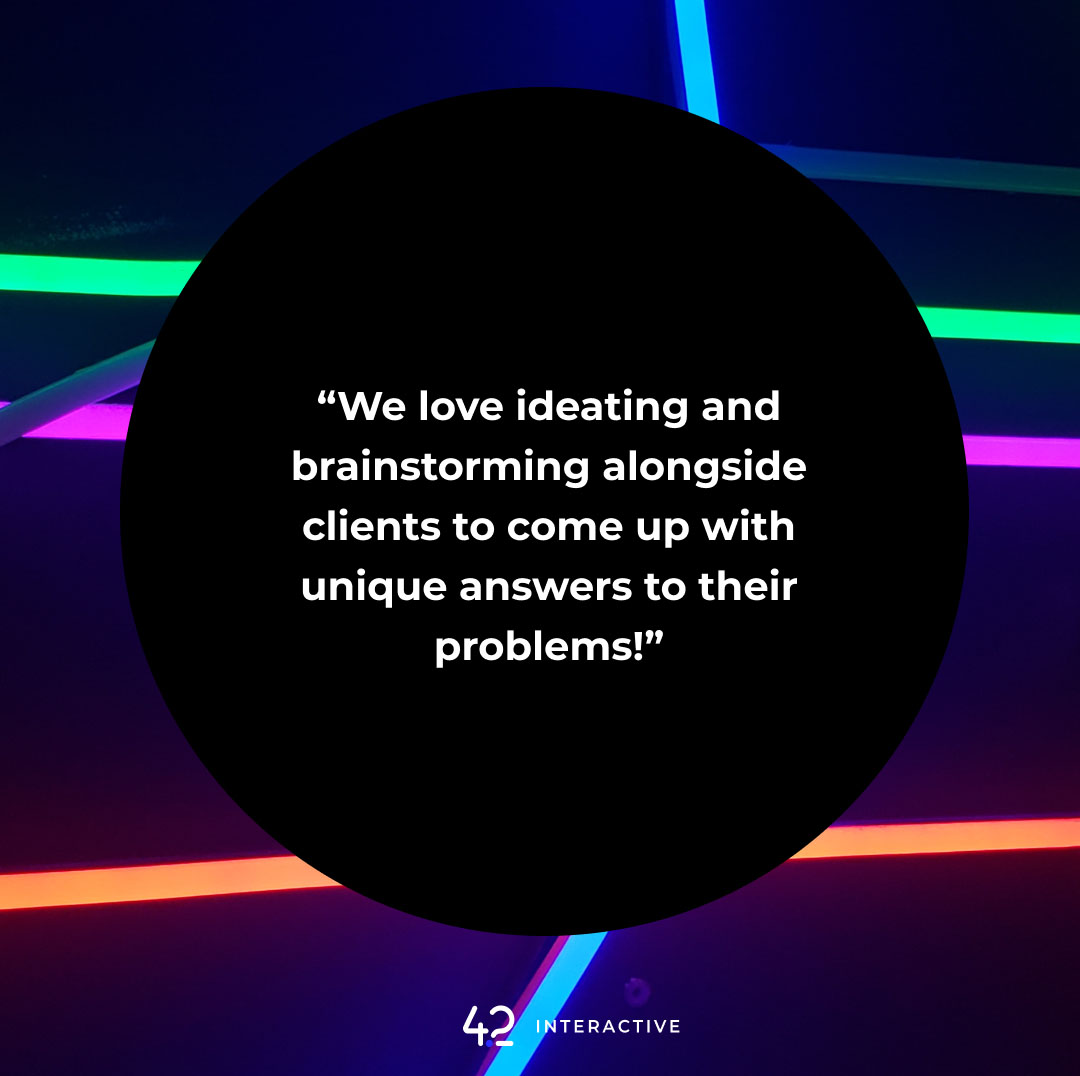 42Interactive's tweet photo. Meet our designer, Amy Vuong! She’s the one in charge of producing great designs for our clients! such as UI/UX design, marketing assets, and any other digital design collateral, 
#designprocess #graphicdesigner #brandingprocess #UIUX https://t.co/SruLTt3GNS