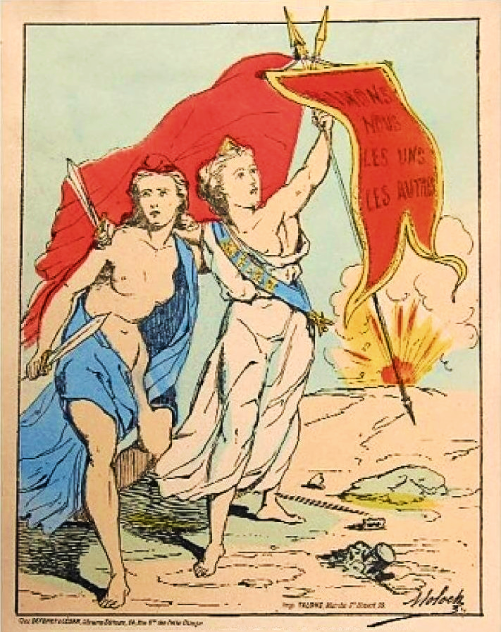 GrandeOrienteit's tweet photo. #AccaddeOggi #18marzo 1871; 151 anni fa in Francia, sulle barricate di Parigi, sventolano anche i labari massonici quando la popolazione insorge e viene proclamata La Commune.
#Massoneria #Storia #FrancMaçonnerie

Approfondisci qui ▶️https://t.co/hwiUxuZk11 https://t.co/ee1ouaKOgm