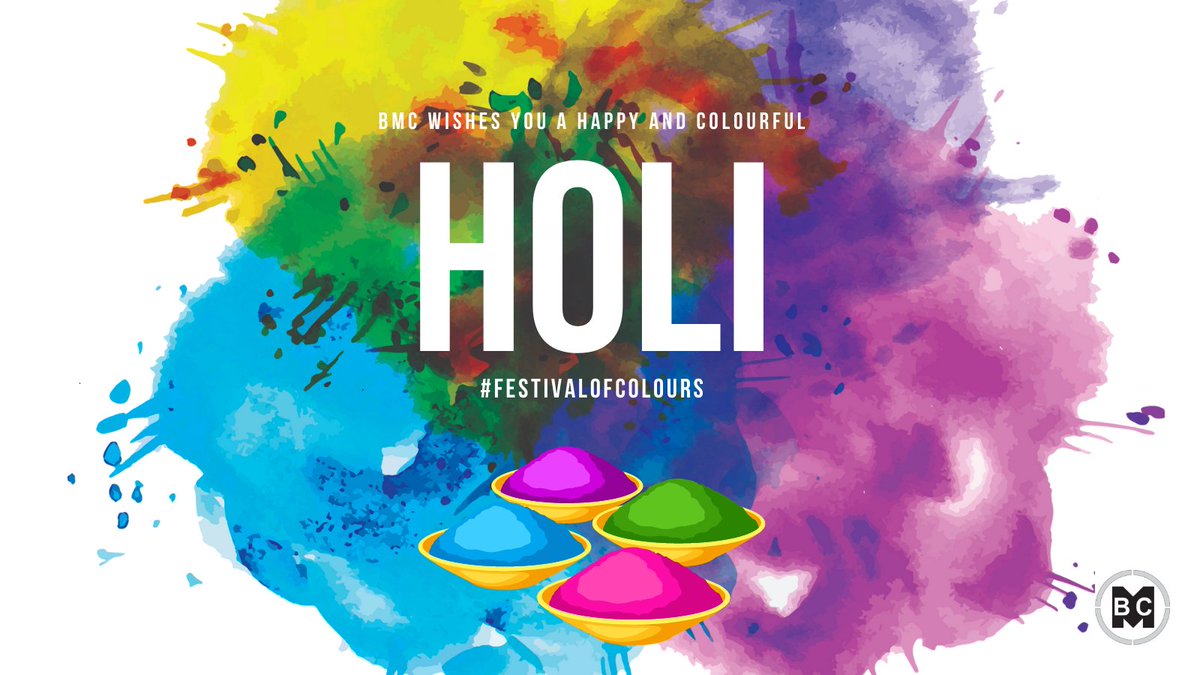 BMC_and_MCS's tweet image. BMC wishes everyone celebrating today a happy and colourful #Holi! 

#BMC #BramptonMulticulturalCommunityCentre #Awareness #FestivalofColours #FestivalofColors #Colours #HoliFestival #CulturalCelebrations #HoliCelebrations #CelebrationofColours