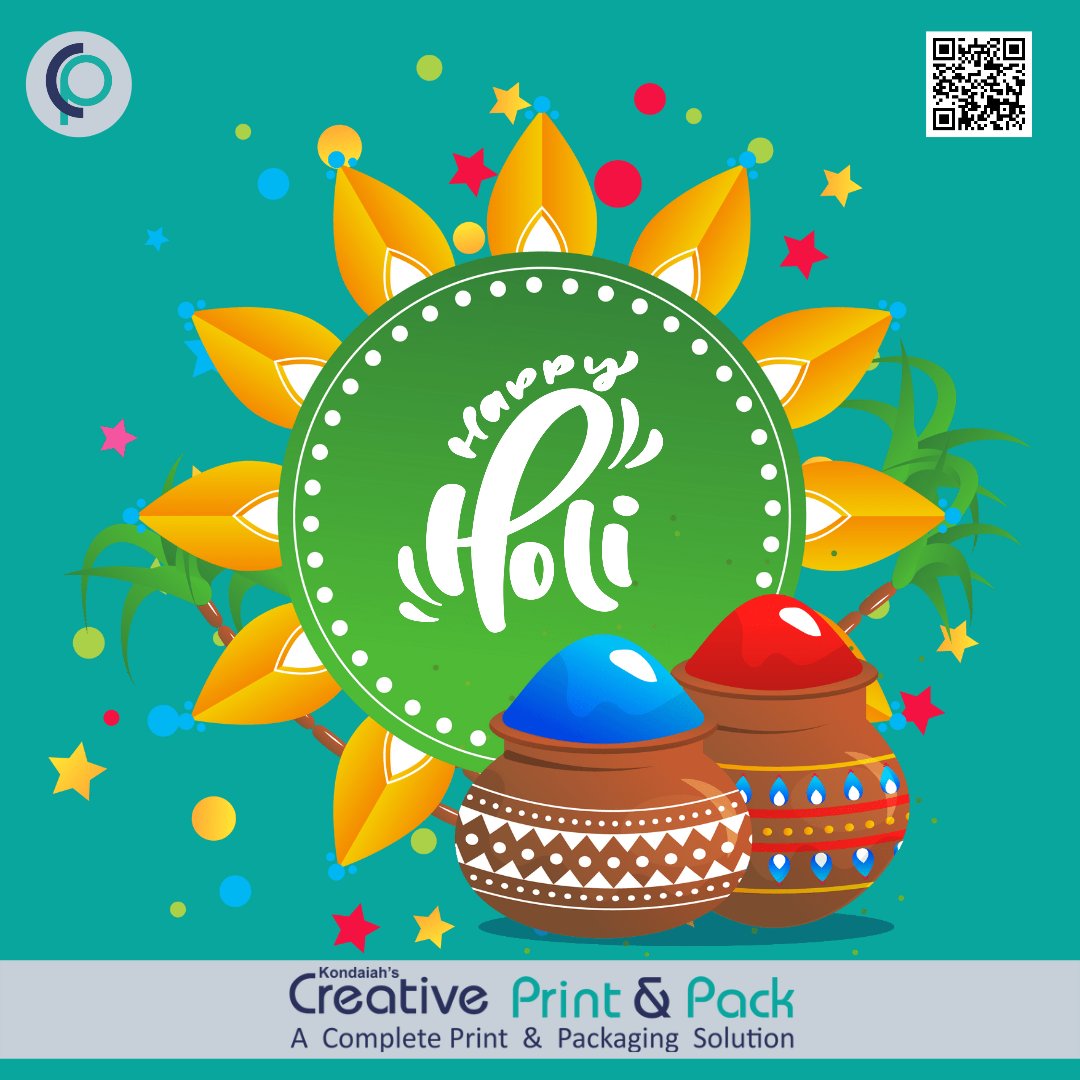 cppindia's tweet photo. Wishing you happiness, success and glory. May your Holi celebrations this year be memorable!
Happy Holi
#success #happiness #holi #creativeprintandpack #colors #colours #thinkbeyondcreativity https://t.co/RLuiyEpDPX