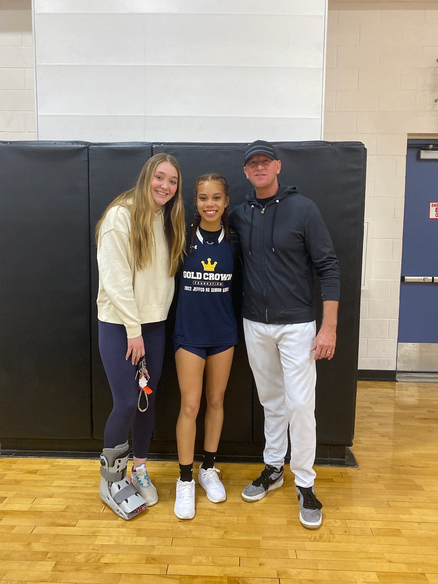 <a href="/JeffcoAthletics/">Jeffco Athletics</a> Senior Game at <a href="/GoldCrownCO/">Gold Crown Foundation</a> ...thanks for putting this on every year! Gonna miss <a href="/jasmynaliya/">jasmyn.williams</a> and <a href="/amandaneff150/">Amanda Neff</a>....you have been 2 BIG reasons why I have loved my job so much the past 4 years. These 2 amazing young women have bright futures! #wildcatforlife