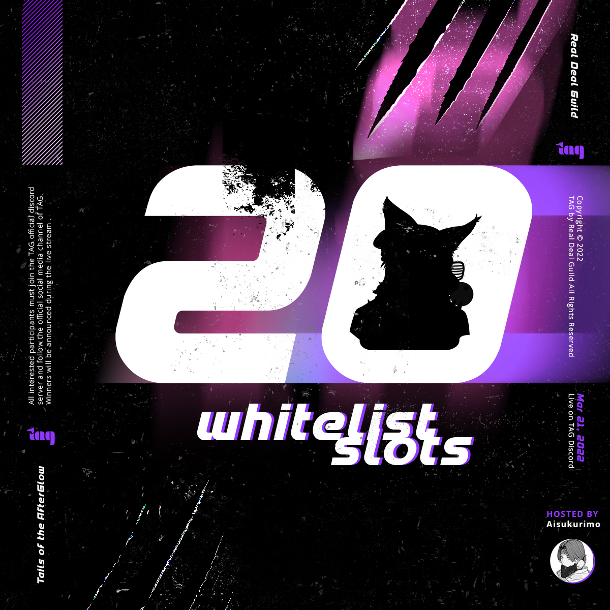 tailsafterglow's tweet photo. ‼️ Foxes Never Stop Grinding ‼️

YES! We’re giving away another 20 WL slots for y’all! 🎉 

For more details, see: https://t.co/FNtay7FhdA

Get ready to bring everything by your side once the game starts! 😉

#TAGLife #RDG #TAGwl #TAGbringme #KeepGrinding #TAGGrind https://t.co/XigD7Rddjp