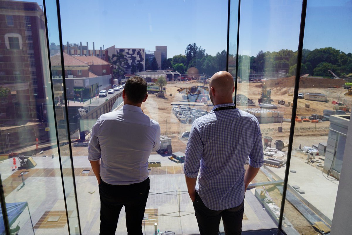 Very proud of the transformation that’s taking place at @LotFourteen. When we came into government it was a disused site ➡️ now it’s home to some of our brightest minds and innovators in the space, cyber and high-tech sectors. Our plan is building a stronger future #SAStrong