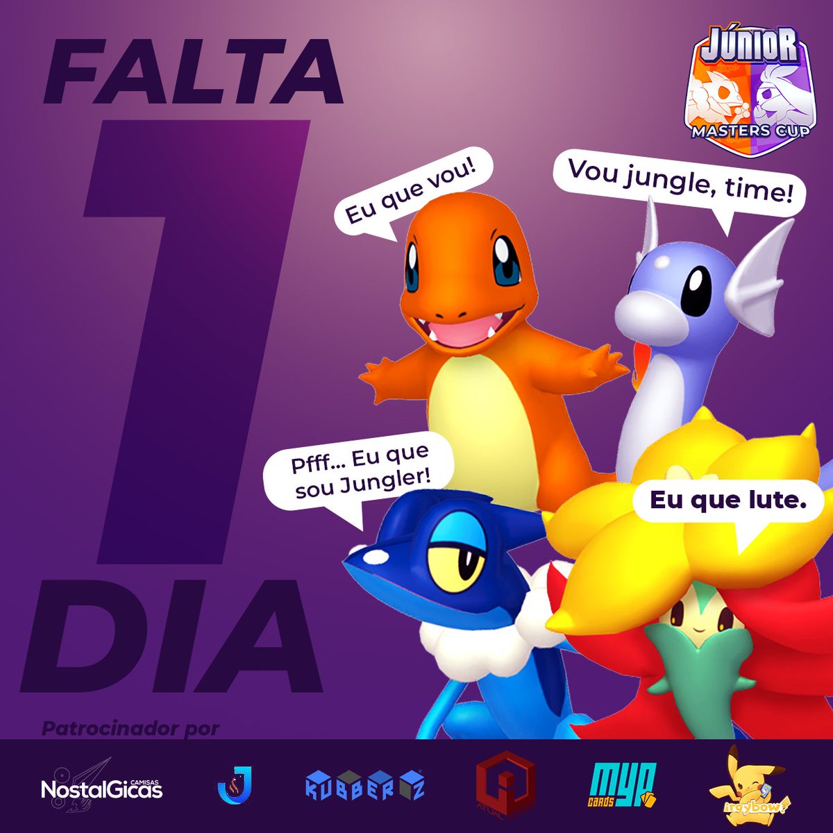 Se esse charmander estiver de pot, ele rouba a jungle amanhã