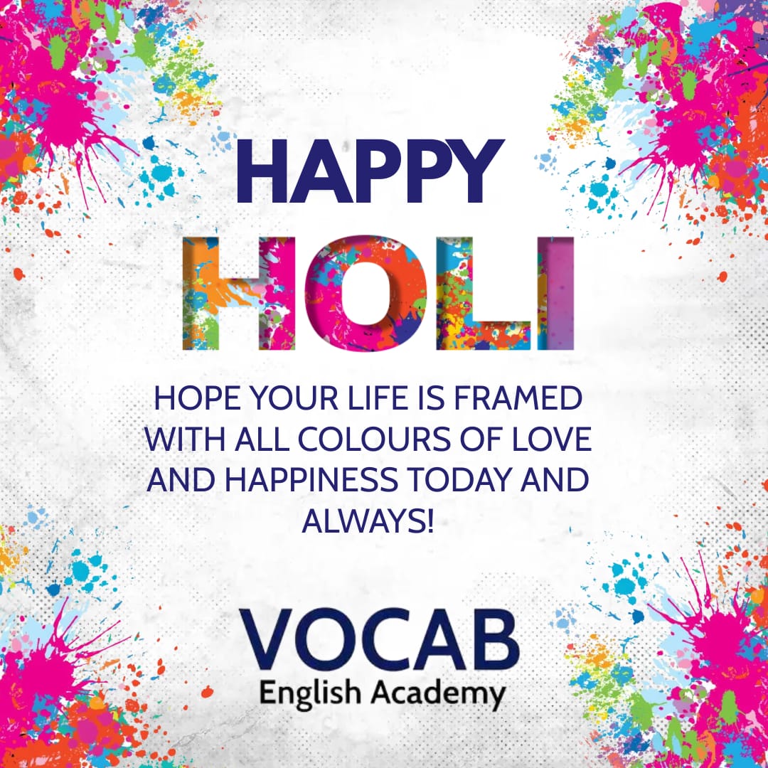 AcademyVocab's tweet photo. "Hope your life is framed with all colours of love and happiness today and always!"

HAPPY HOLI!

#HappyHoli #colours https://t.co/ZGuX0CerBu
