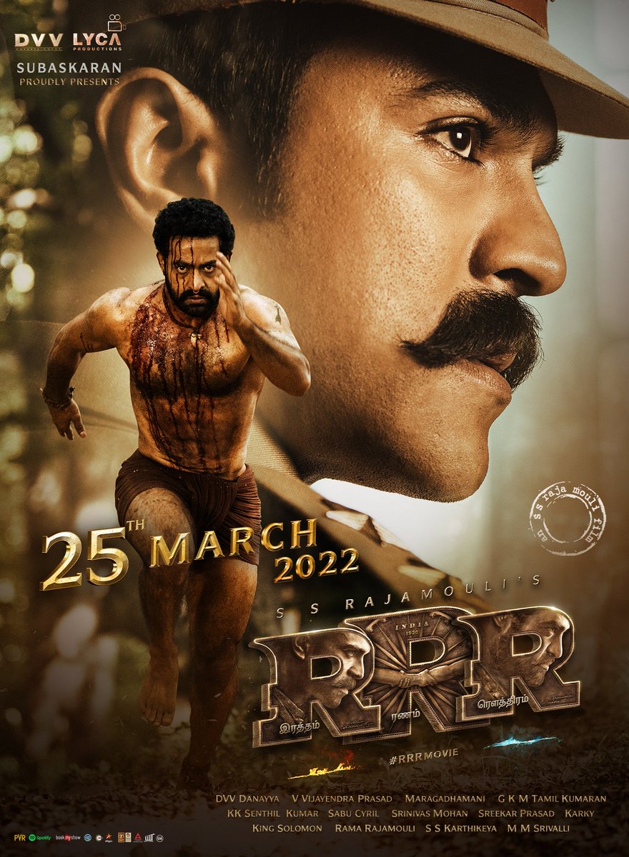 LycaProductions's tweet photo. #RRR 🔥🌊 Tamil
today's Paper 🗞️ ad

#RRRonMarch25th ✨

@ssrajamouli @tarak9999 @AlwaysRamCharan @aliaa08 @ajaydevgn @mmkeeravaani @DVVMovies @LycaProductions @RRRMovie #RRRMovie https://t.co/rrg2YHOfck