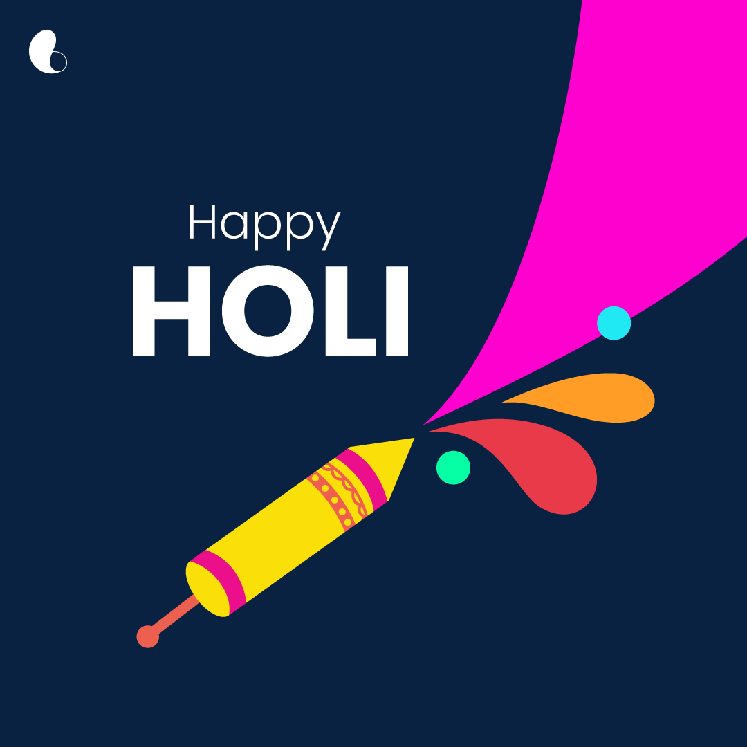 Wishing you all a very happy and colourful Holi 🤗

#HappyHoli  #holifestival #businesskarosimple #smallbusiness