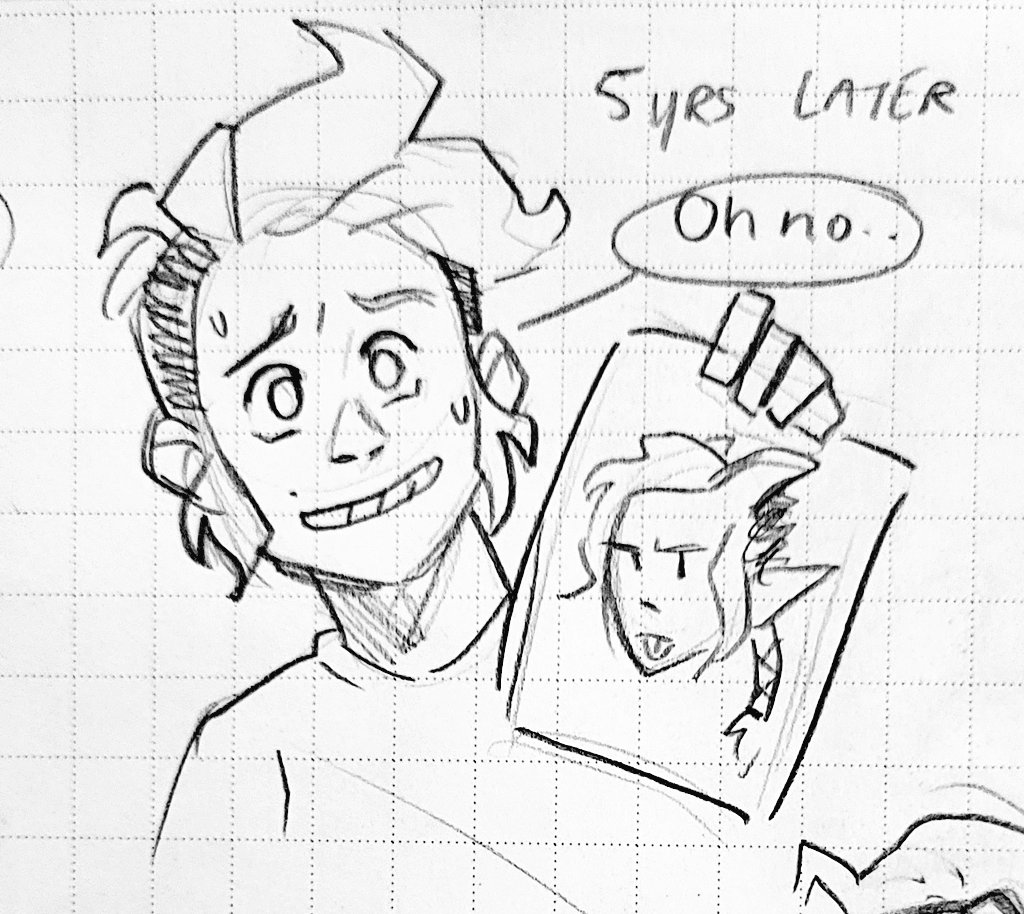 You ever uhhhh slowly turn into ur dnd character 
