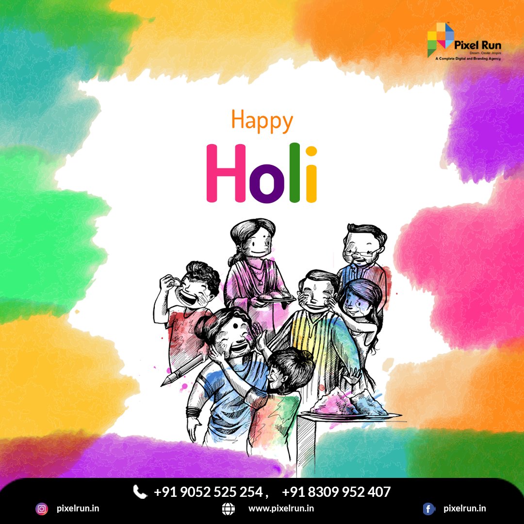pixel_run's tweet photo. Happy Holi
.
.
.
.
.
.
#holi #happyholi #happyholi2022 #colorful #festivalofcolors #color #colours #holipowder #holimubarak #indianfestival #holifestivalofcolors  #holiparty  #holika #holikadahan #photography  #colorfulfestival #webdesign #webdesignagency #webdesigncompany https://t.co/TtEBsKFYDL