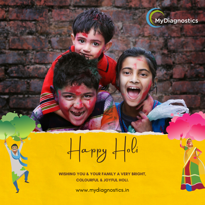MyDiagnosticsIN's tweet photo. Have fun with colours on Holi, eat lots of sweets and have a great time with your loved ones. Happy Holi!

#holi #mydiagnostics #preventive #diagnostics #healthyindia #health #holicelebration #holi2022 #festival #colors #festivelofcolors #india https://t.co/K2Un3CETx9