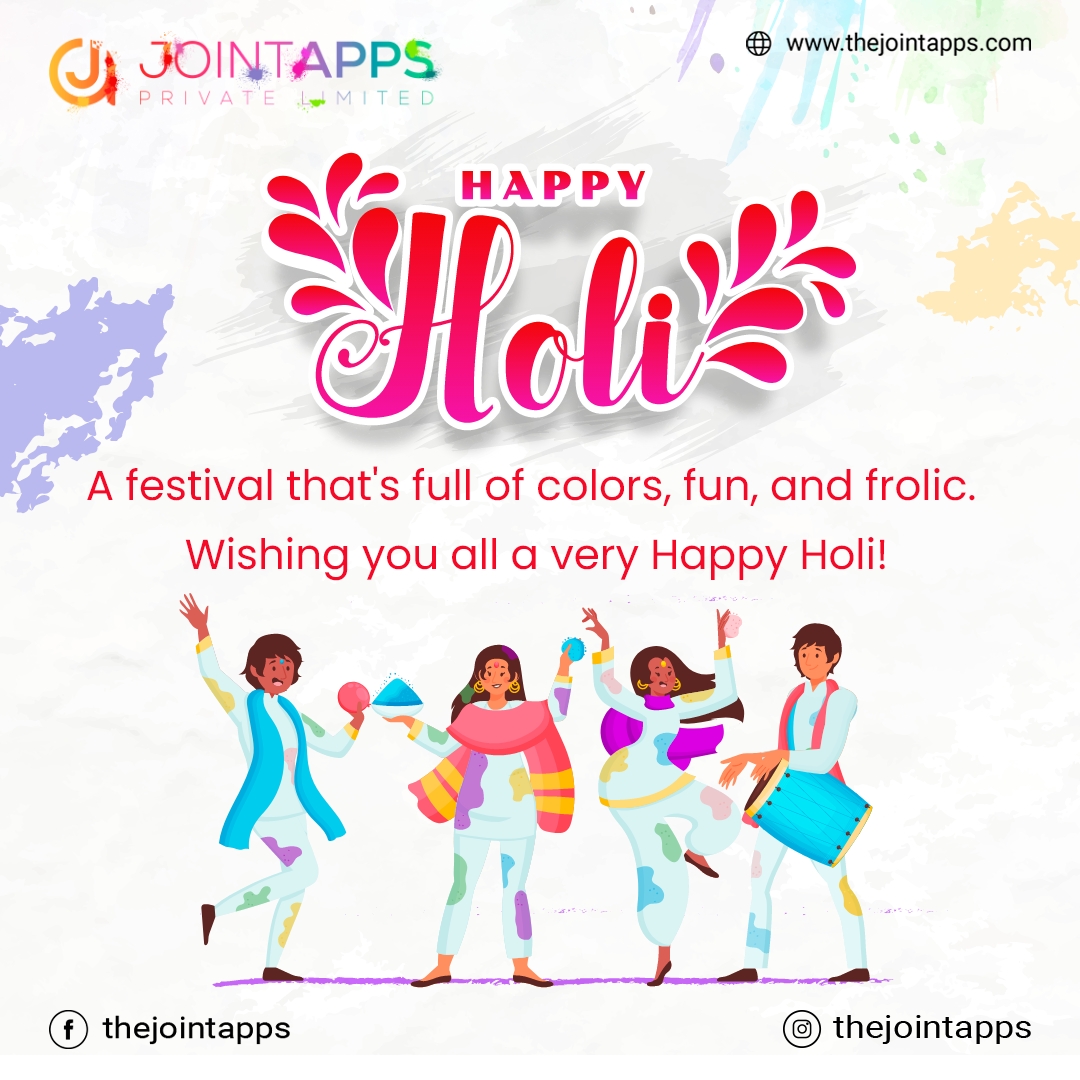 joint_apps's tweet image. Holi hai!!!
Holi is not only about colours but about togetherness!
Forget all the differences and enjoy it together!
.
.
.
.
.
#happyholi #holi #holi2022 #happyholi2022