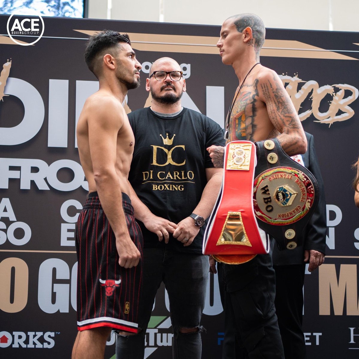 JaiMcAllisterx's tweet photo. WEIGH IN | @BillyDib + Jacob NG β
πStar Casino, Gold Coast
#DibNg #BillyDib #JacobNg #AceBoxing #AusBoxing https://t.co/BpbbCBv43Y