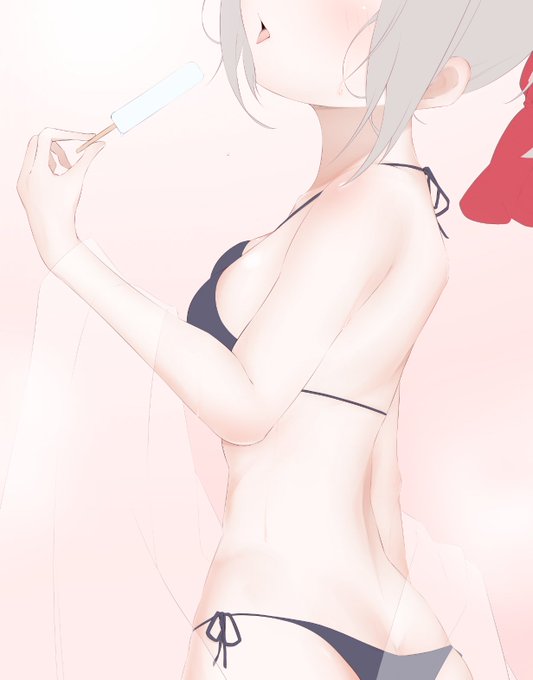 wip〜〜〜目元隠すとなぜかえっちくなる不思議...( ˘ω˘ ) 