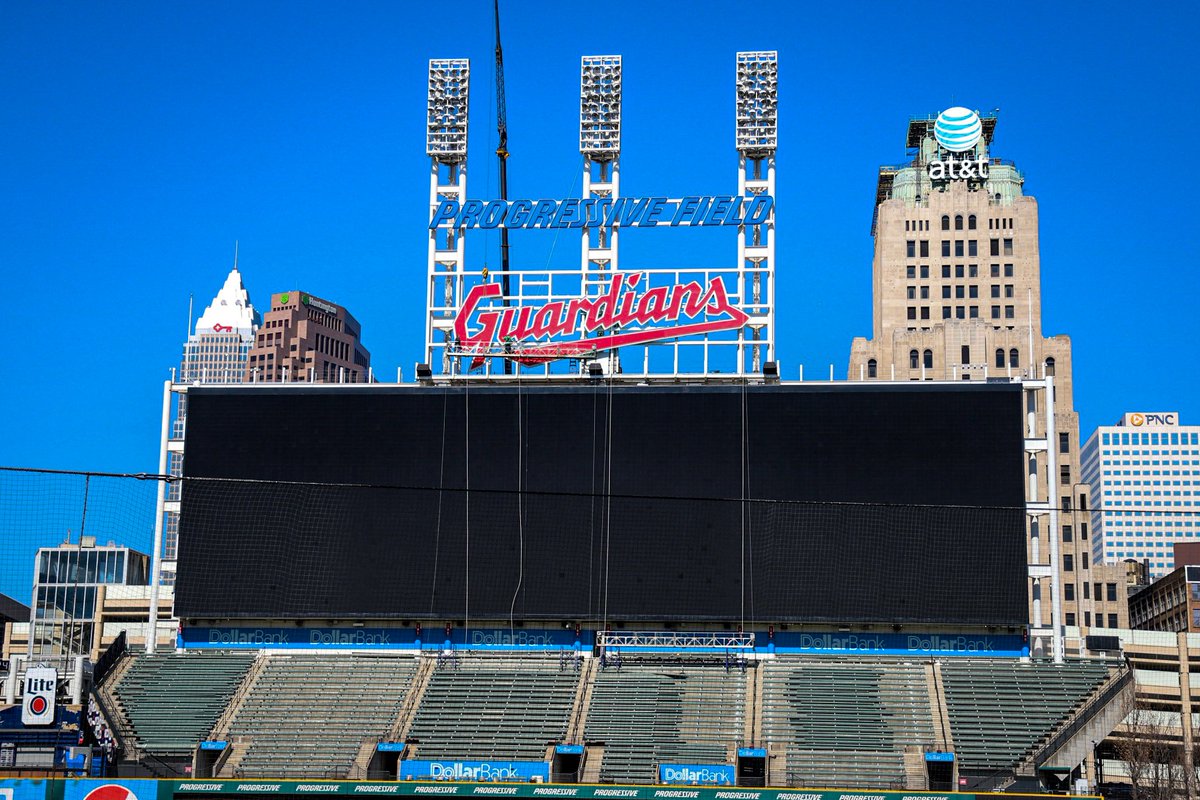 Guys. The Cleveland Guardians play spring training baseball today https://t.co/xWXuGp55m5