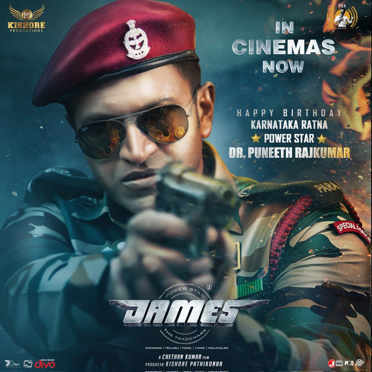 kannadigacentre's tweet photo. #James Has Grossed around ₹ 28crs on Day 1.. 

Biggest Opening for any movie at Karnataka Box Office..

All-Time Record Collections in all the A,B,C centres from Bidar To Chamarajanagara.. https://t.co/KyDhx0kzMM
