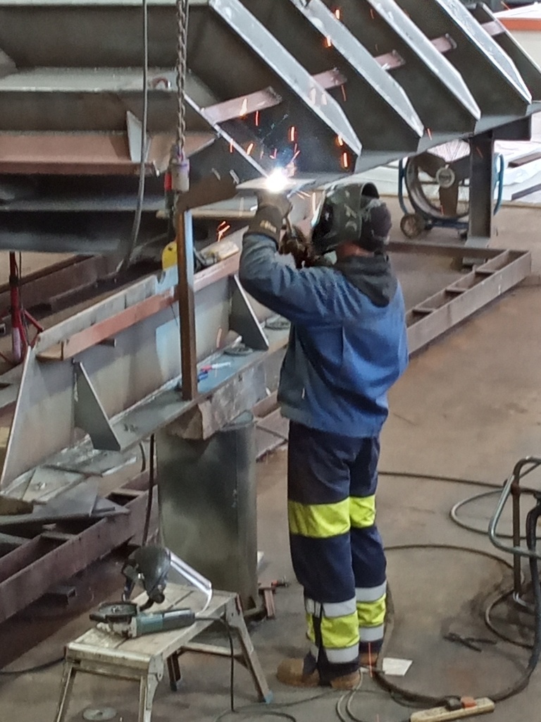 ggtechserv's tweet image. #lloydsregister #dnvgl #abseagle #bureauveritas  #classnk #shipmanagement #shipinspection Construction of diver habitats for our clients projects offshore Africa continues. Photos show first one near completion, next up NDT &amp;amp; Pressure Testing.😃