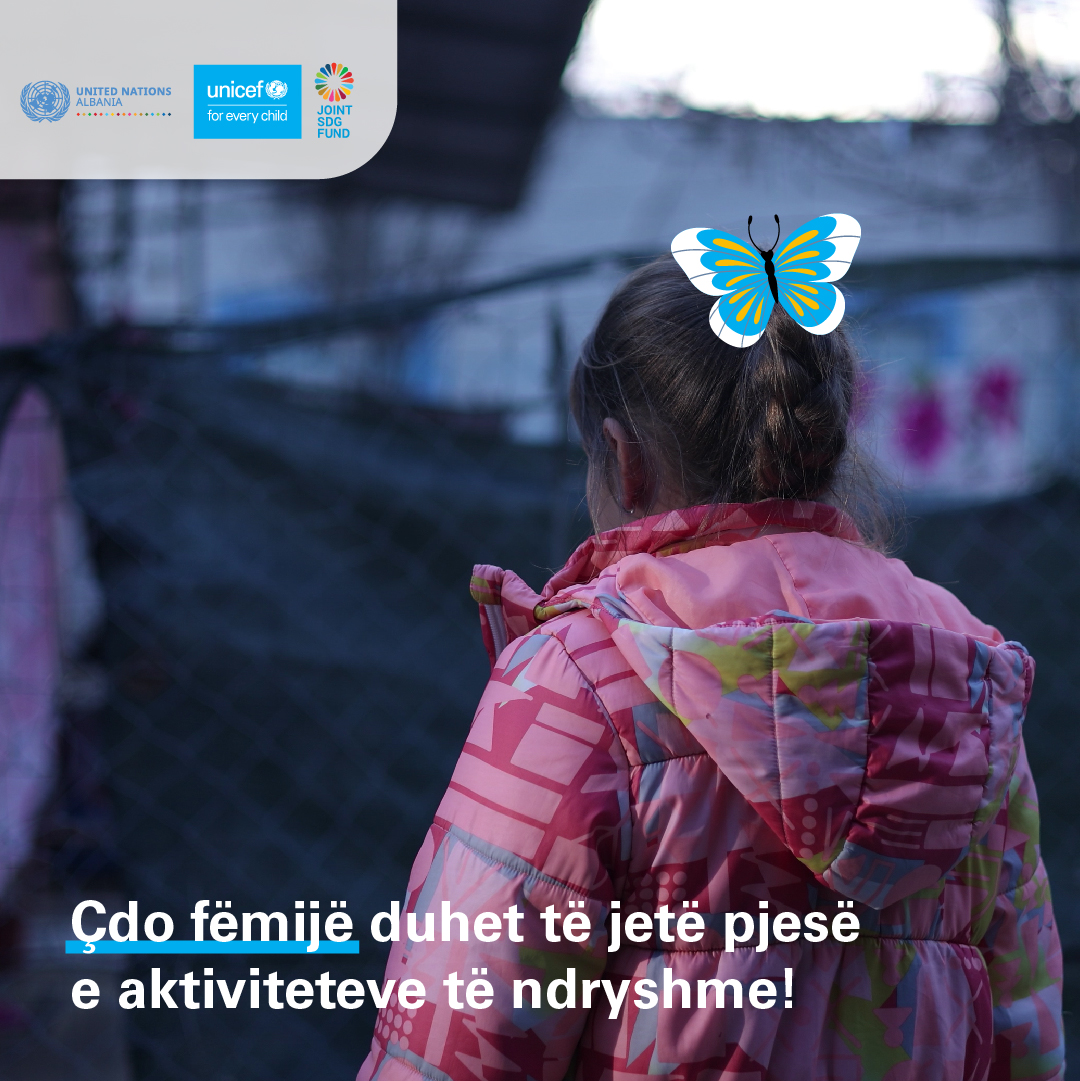 albania_unicef's tweet photo. Të gjithë fëmijët meritojnë të bëhen pjesë e aktiviteteve të ndryshme në shtëpi dhe jashtë saj, në mënyrë që të argëtohen.
.
.
.
#ChildPoverty #SDG1.3 #EndChidlPoverty #SameNames #DifferentRealities #KujdesiSocial #HumanRights #UNICEF #UNICEFAlbania #MbrojtjeSociale https://t.co/XzImDaA4LJ
