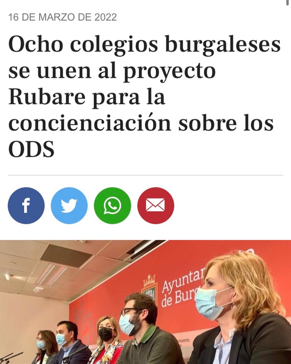 Los alumnos de 5º Y 6º del centro han estado trabajando algunos de los ODS:

➡️ODS 3 : Salud y bienestar.
➡️ODS 17: Alianzas para conseguir objetivos.

Este trabajo se va a exponer este fin de semana 19 y 20 de marzo en la Plaza de España en Burgos #ODS <a href="/Claudio_CEIP/">CEIP Claudio Sánchez Albornoz</a> <a href="/educacyl/">Educación JCyL</a>