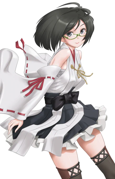 金剛型は基本榛名ばかり描いてる 