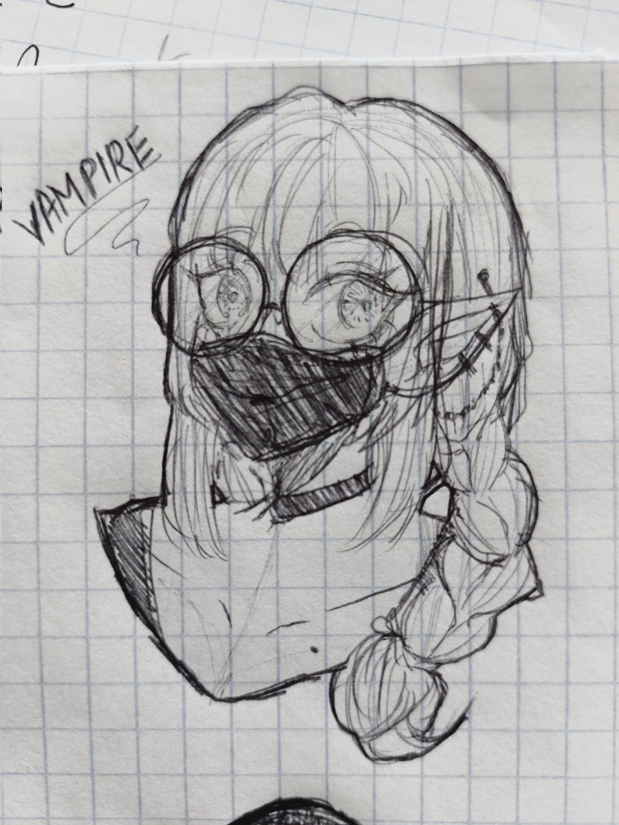 alpy_alpaca's tweet image. Why my sketches from school look better than I draw digitaly (T_T) #sketch #schoolsketch #rkgk