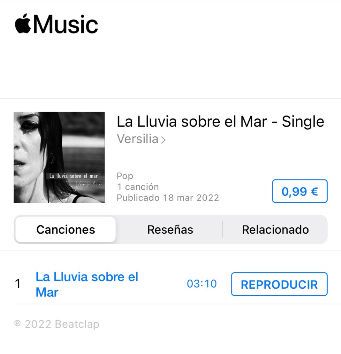 Una #MOTOMAMI apoya el nuevo proyecto de <a href="/VersiliaMusic/">Versilia</a> comprándolo y reproduciendo 🫶🏻

#LaLluviaSobreElMar🌧🌊 

<a href="/AppleMusicES/">Apple Music en Español</a> 👉🏻 music.apple.com/es/album/la-ll…
