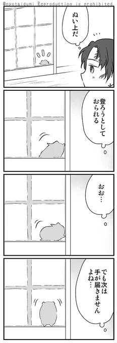 障子の向こうにいるぬい上の神秘 