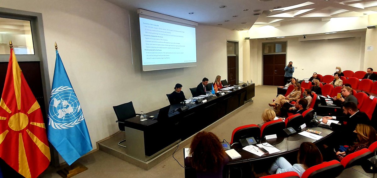2nd UN 2021-2025 North Macedonia #SustainableDevelopment Cooperation Framework (SDCF) JSC ongoing: about to endorse 2022 Joint Work Plan, a major tool that makes the SDCF operational &amp; emphasises UN focus on transparency, accountability &amp; results. #UNDSReform in practice!