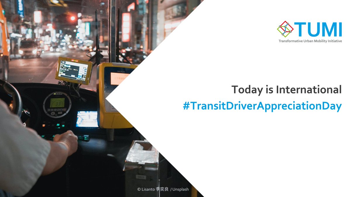 TUMInitiative's tweet photo. 🚌 Today is international #TransitDriverAppreciationDay ! On this day in 1662 Blaise Pascal invented the bus service! What a fantastic invention indeed. We appreciate everyone who keeps this service going! 💗#TransitDriver #SaveMassTransit #publictransport https://t.co/IeBJNEP5Iq