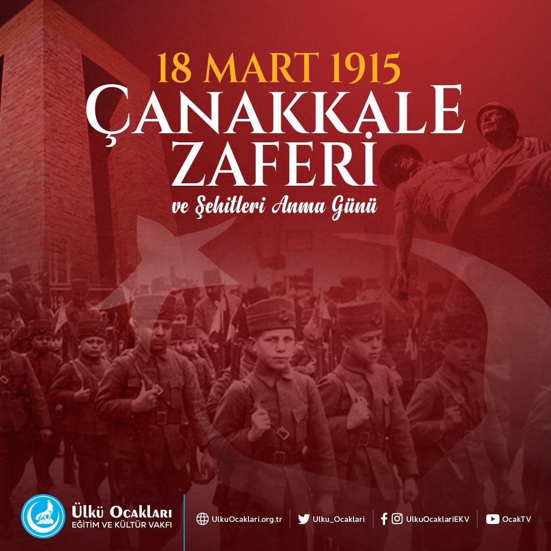 #18MartÇanakkaleZaferi kutlu olsun.🇹🇷

 #ÇanakkaleGeçilmez

Şühedâ gövdesi, bir baksana, dağlar, taşlar...
O, rükû olmasa, dünyâda eğilmez başlar,
Yaralanmış temiz alnından, uzanmış yatıyor;
Bir hilâl uğruna, yâ Rab, ne güneşler batıyor!