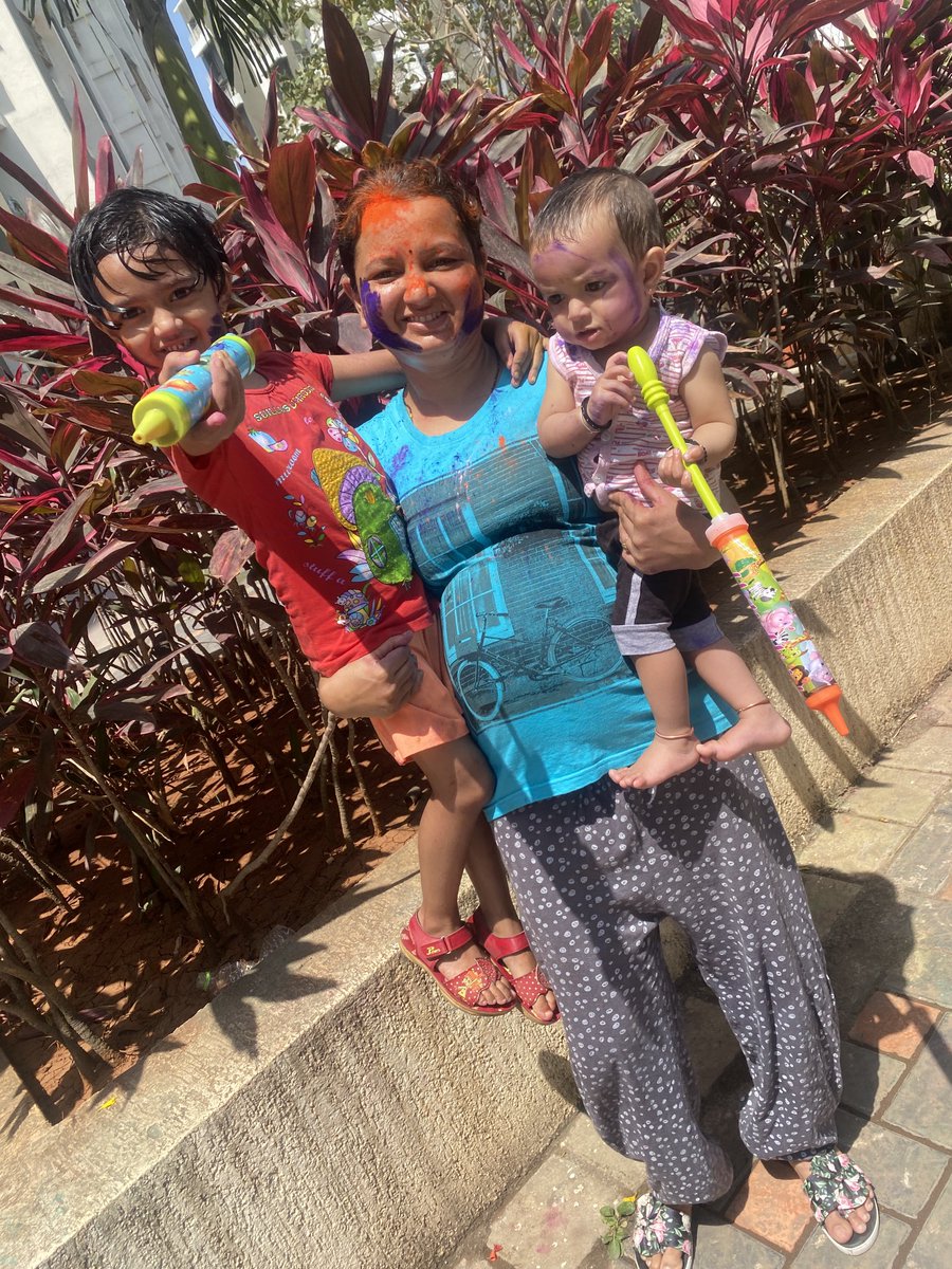 sagarpingle's tweet photo. Happy Holi 🎨🎨🎉🎉🥳 https://t.co/F46XkvIm1V