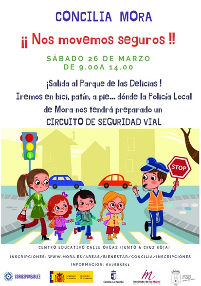 #ConciliaMora
👧👦Abiertas las inscripciones para el #TalleresConcilaMora de #SeguridadVial del próximo días 26 de MARZO

INSCRIPCIONES👉ow.ly/vPqq50HvMyG

#Conciliacionfamiliar #mujer #conciliacion #Mora #BienestarSocialMora