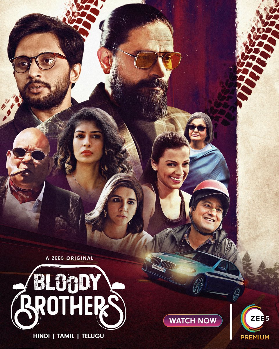 rameshlaus's tweet photo. The best part of #BloodyBrothers is @jaideepAhlawat and @MdZeeshanayyub coming together as brothers whose lives are jumbled due to an accidental murder. #ZEE5 #Holi @ZEE5India https://t.co/vBzd1zSjhi