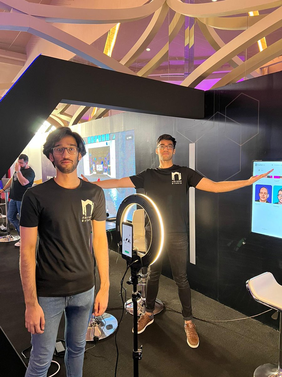 NalikesStudio's tweet photo. The first day at @mena_nft was a blast! Thank you all for attending!

Come hang out with our team and learn all about Web3!

#Bahrain #NFT #digitalart #artexhibition https://t.co/LnUqW8eUlZ