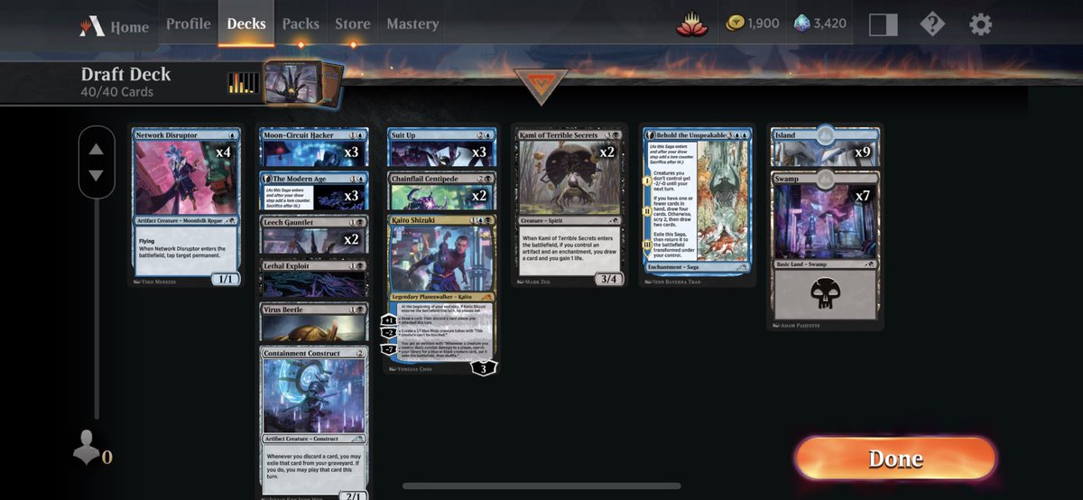 willythoctar's tweet image. 7-1 🏆 @limiteddecks