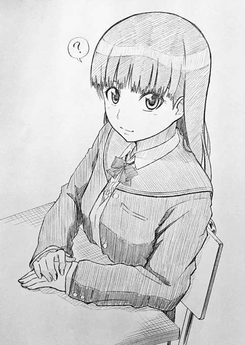 #みなさん去年の今頃はどんな絵描いてましたか
アナログで描いてました✏️ 
