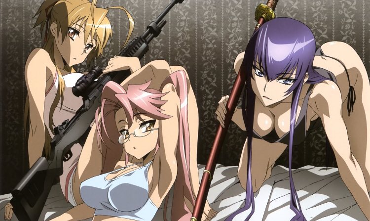 Waifu Sanctuary on X: Anime: Highschool of the Dead❤️   / X