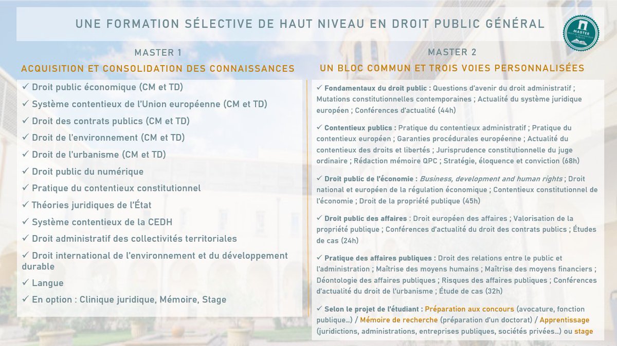 fanny_tarlet's tweet photo. Etudiants intéressés par le Master DCP, venez nous rencontrer à la réunion de présentation organisée le 5 avril prochain à 11h sur Zoom : https://t.co/N8JHj7ipX7 
Cette réunion est destinée à tous, quelle que soit votre université d'origine. 
@PascaleIdoux @Faculte_DSP_UM 
RT svp https://t.co/GLFrMR3mqA