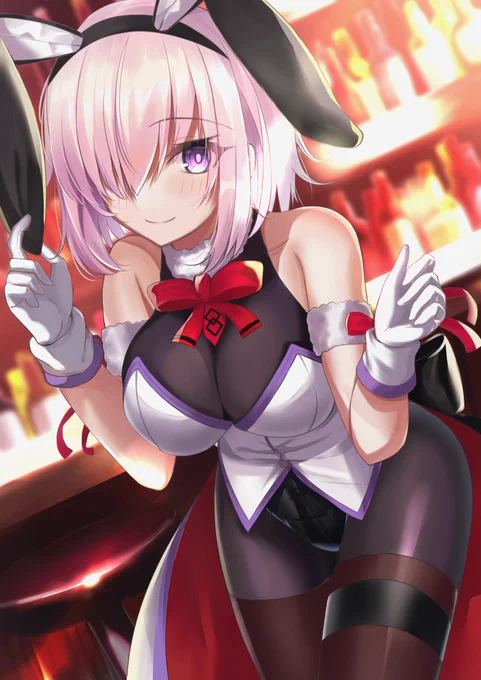 マシュをSkebにて描かせて頂きました。ありがとうございます。
バニー!
#FGO 
