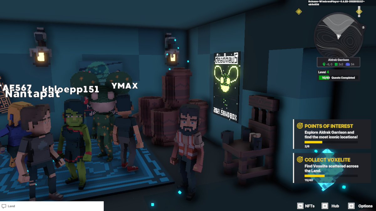 C8Pao's tweet photo. @TheSandboxGame @deadmau5 Easy easy

I just participated in the daily #SandboxAlphaS2Contest for a chance to earn up to 1,000 $SAND! Starting March 17 - Selfie with Deadmau5. Check out my screenshot below!
👇 #SandboxAlphaS2 https://t.co/bGh61APDNI