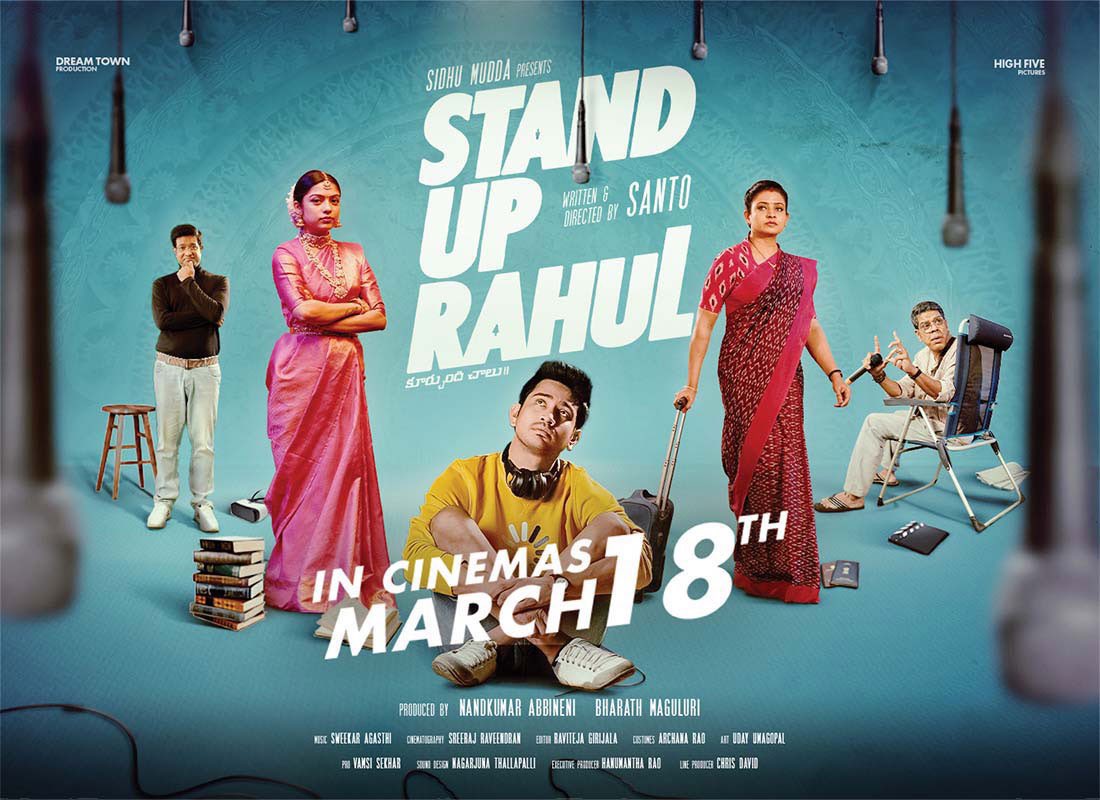 All the best for ur directorial debut  @standupsanto Wishing you the best on ur big day!!  
#StandUpRahul