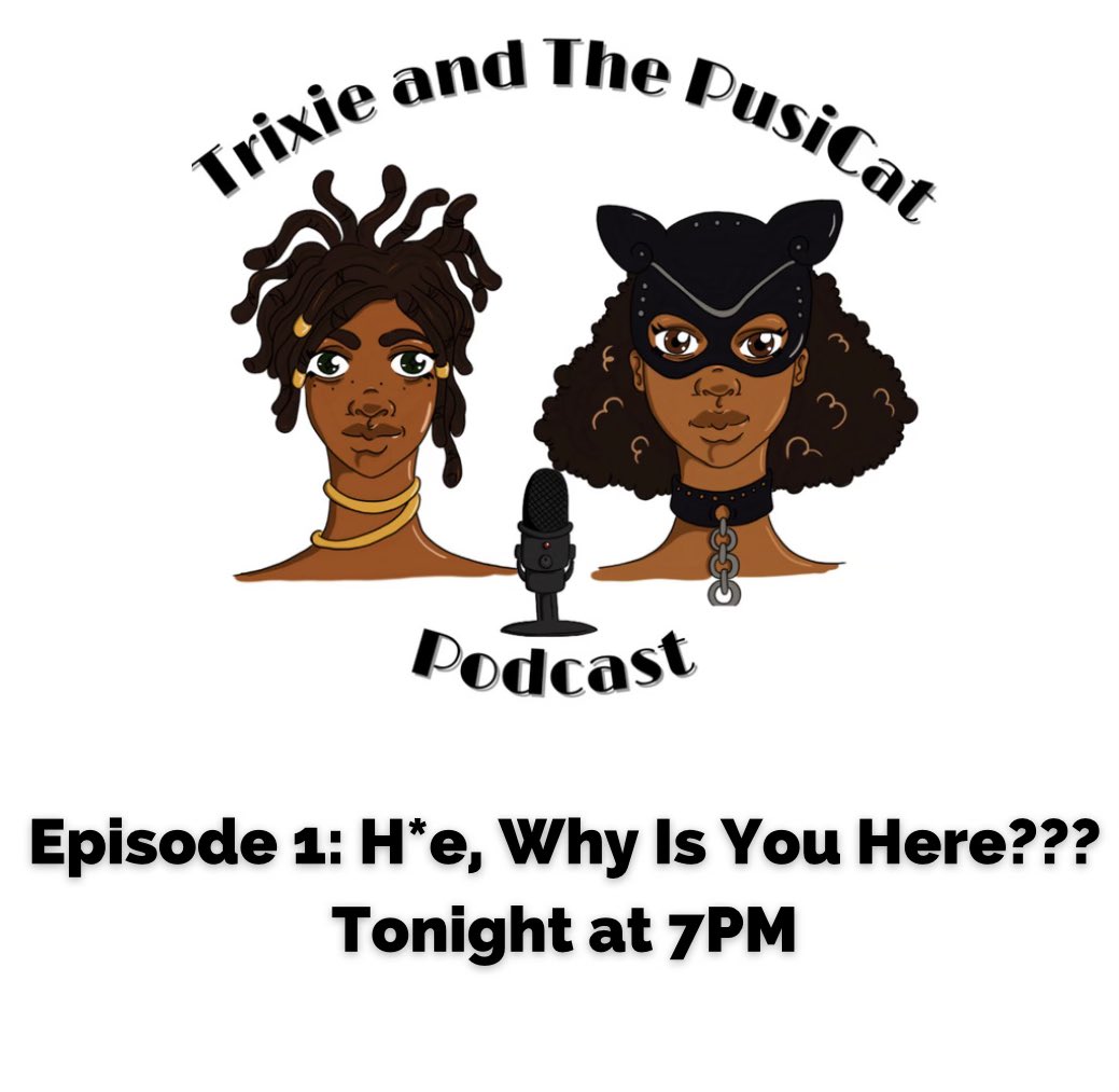 Go listen to Trixie and The Pusicat Podcast ‼️‼️ https://t.co/LCOPXbbv7D