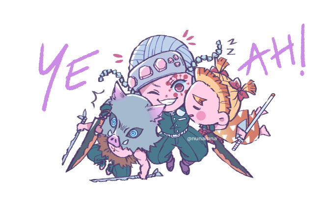 「ชอบช็อตนี้ พี่หิ้วเดะๆ💕 」|นูนามนาlll (ปั่นงานตอบช้า🔥)のイラスト